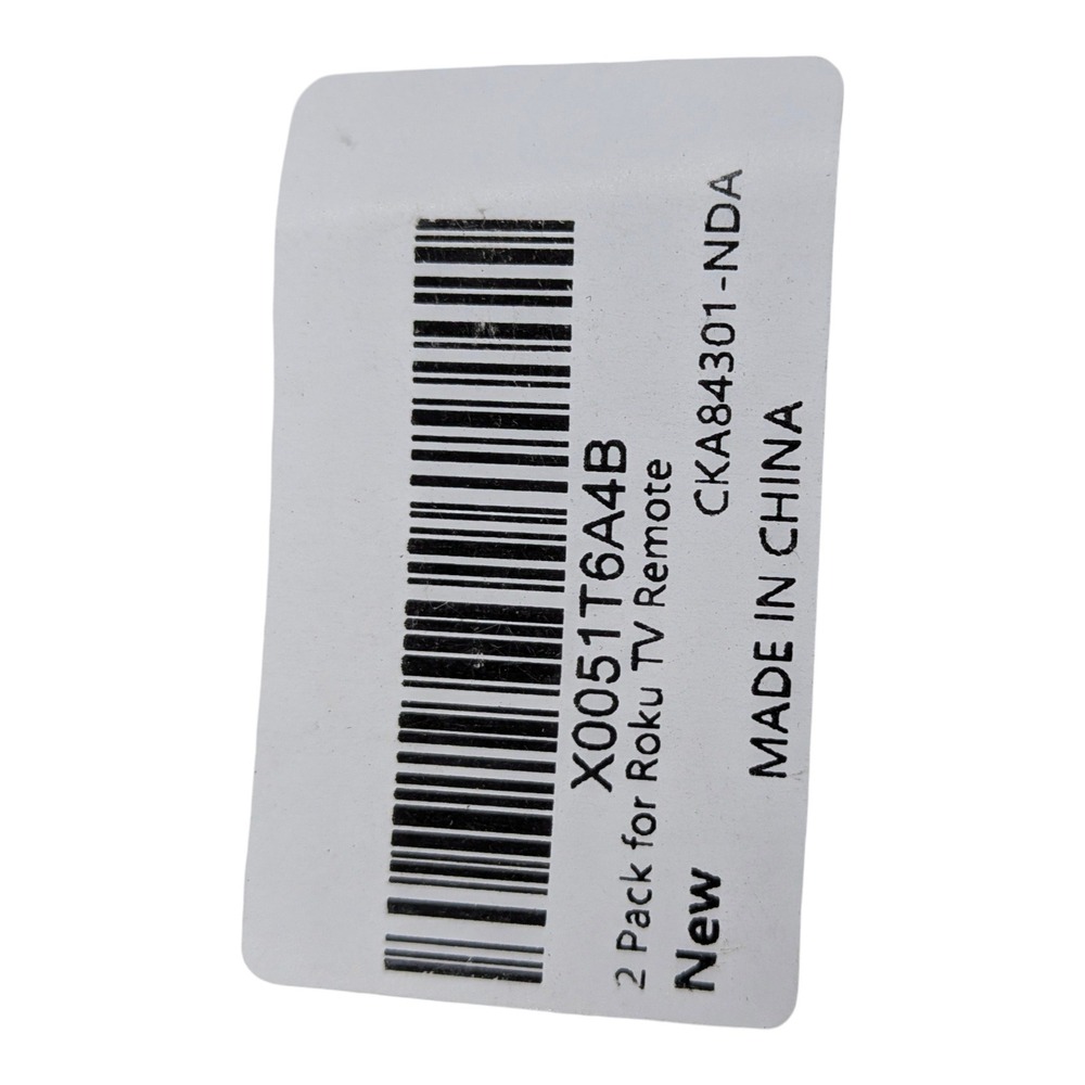 2 Pack Replacement Remote Control for Roku  Generic remote control set - Picture 4 of 4